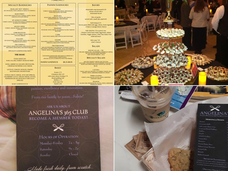 Angelina's Bakery & Espresso Menu