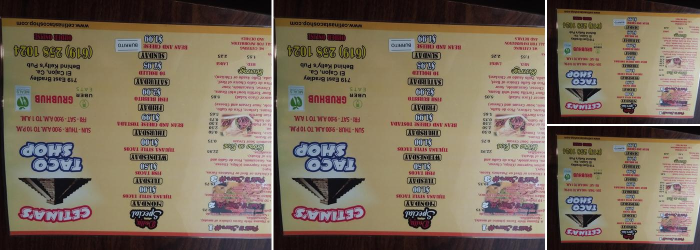 Kelly's Pub, El Cajon Menu