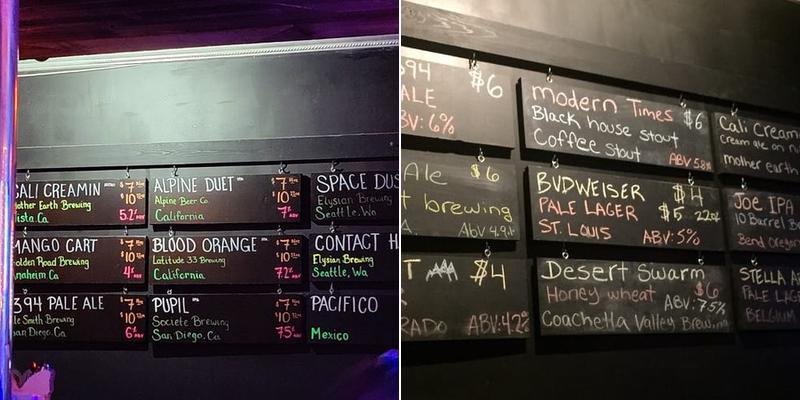Alibi Menu
