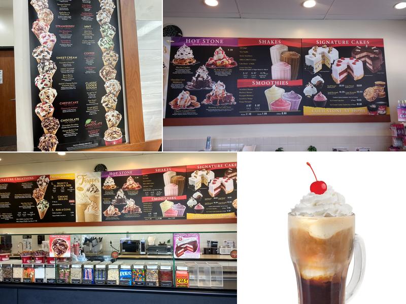 Cold Stone Creamery Menu