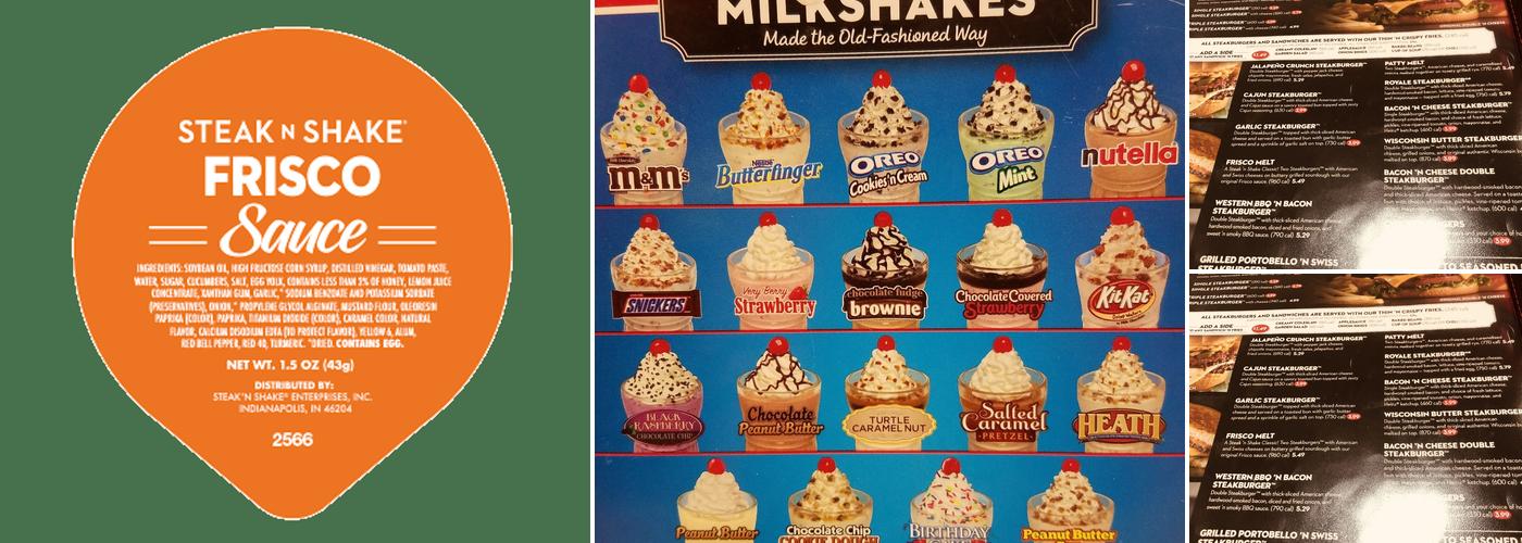 Steak 'n Shake Menu