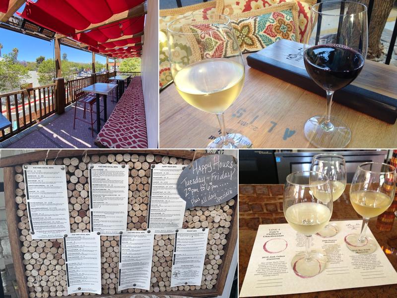 Five Vines Wine Bar 31761 Camino Capistrano #11, San Juan Capistrano