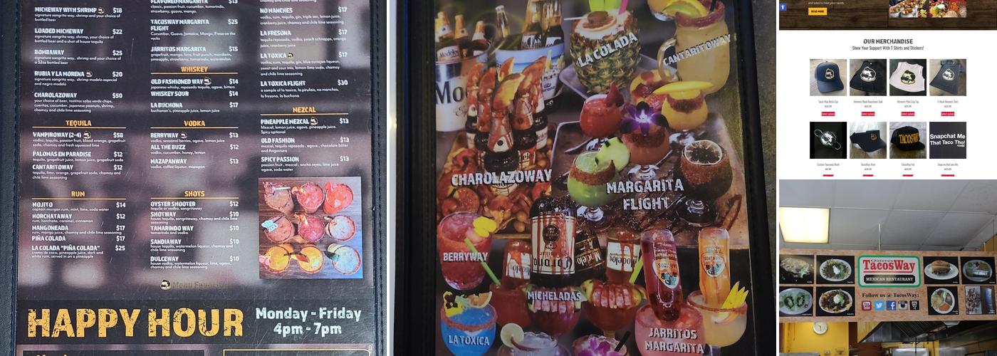 TacosWay Menu