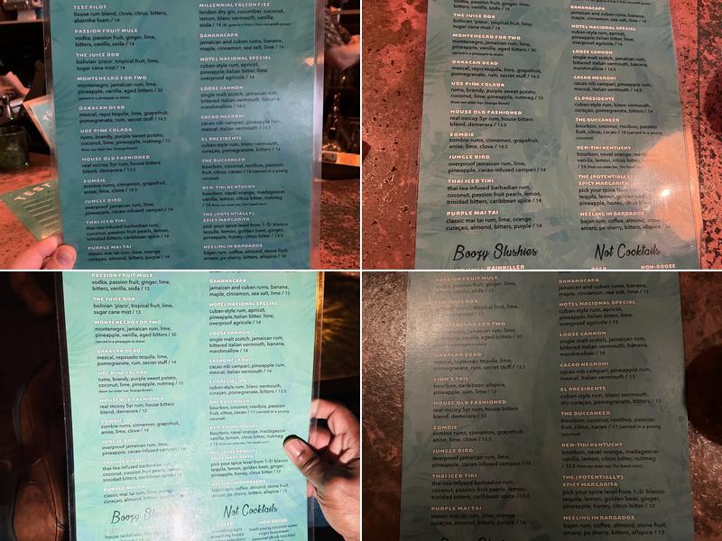 Test Pilot Menu