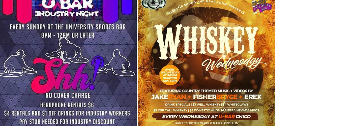 The University Bar Menu