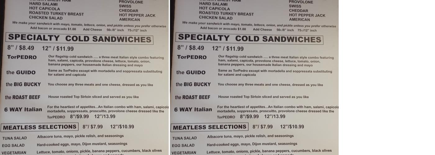 Interlude Menu