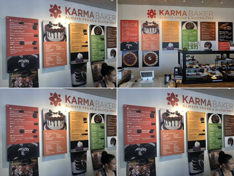Karma Baker Menu