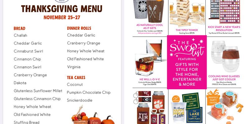Starbucks Menu