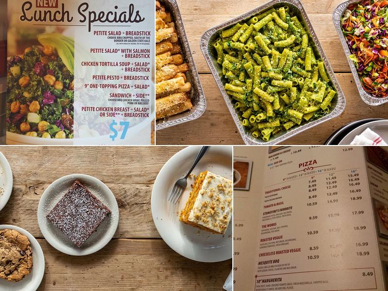 STONEFIRE Grill Menu