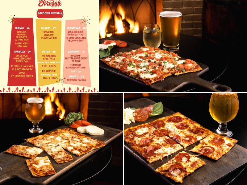 The Fireside Lounge Menu