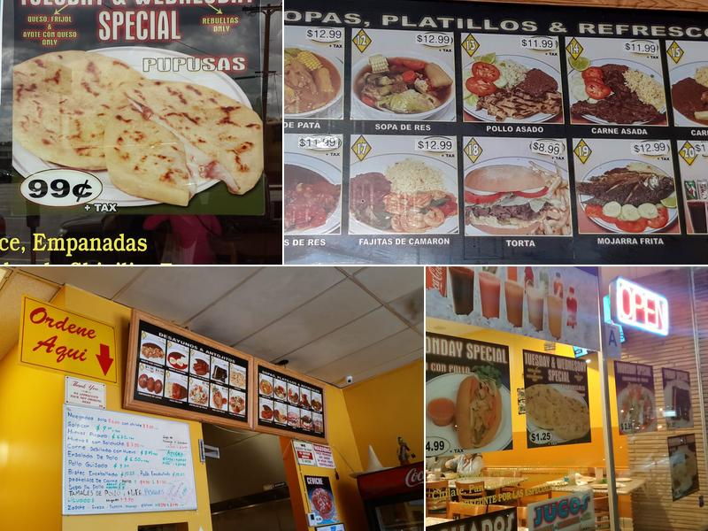 Mis Raices Salvadorean Restaurant Menu
