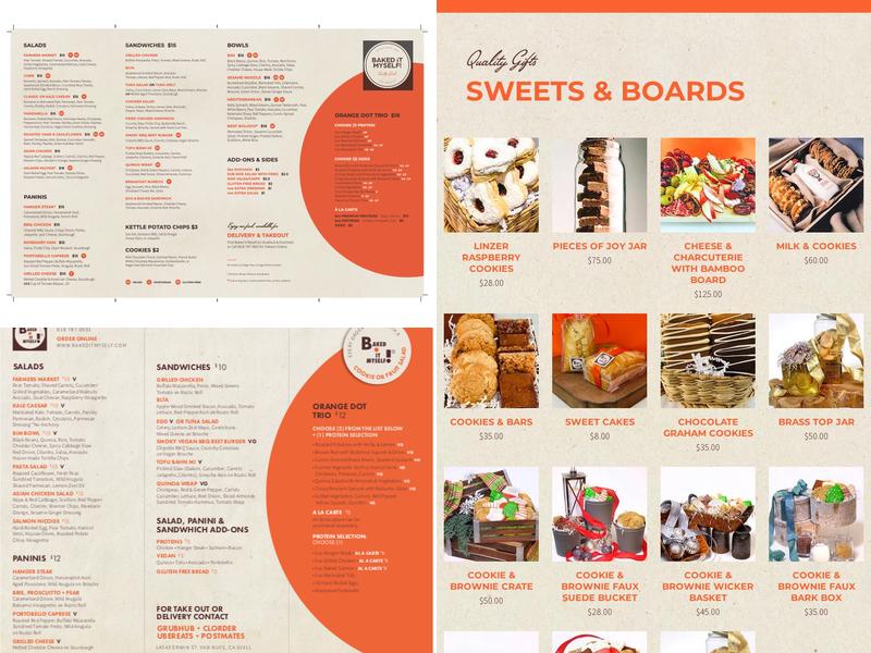 Baked It Myself Menu