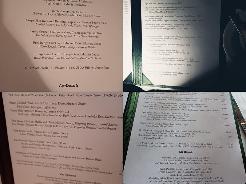 Mistral Menu