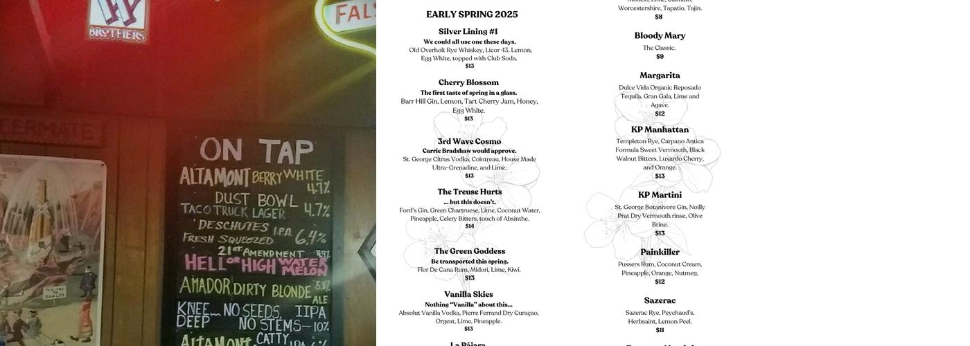 Know Place Menu