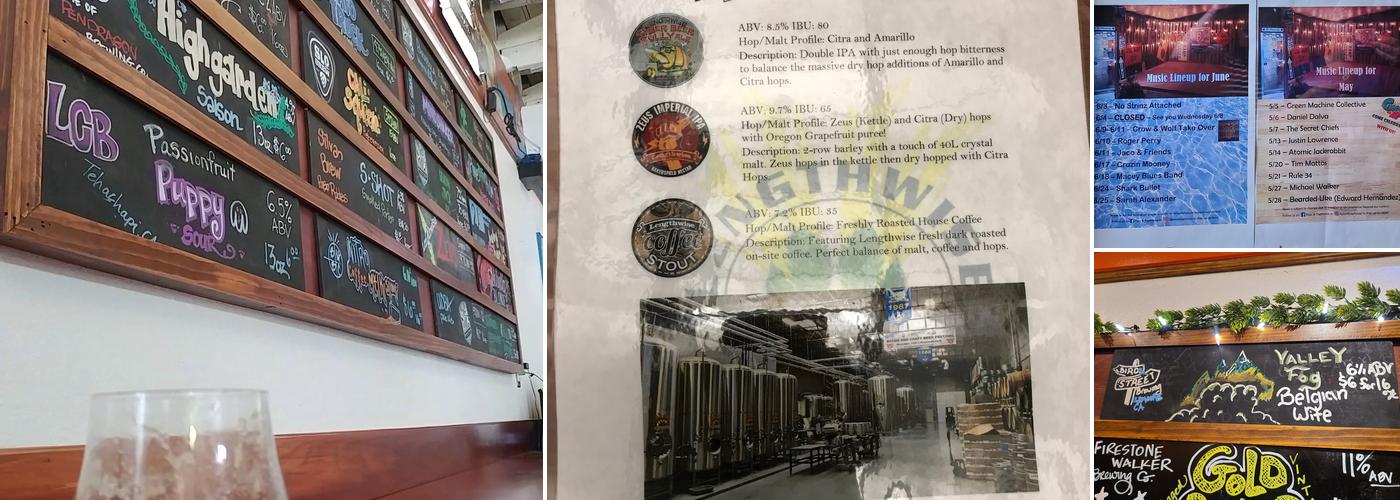 Plan B Taphouse Menu