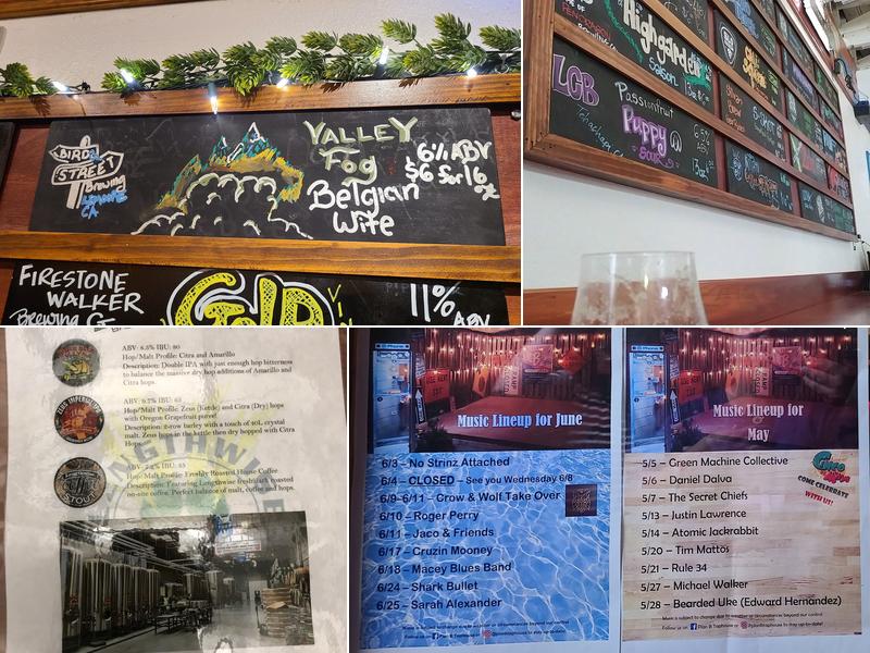 Plan B Taphouse Menu