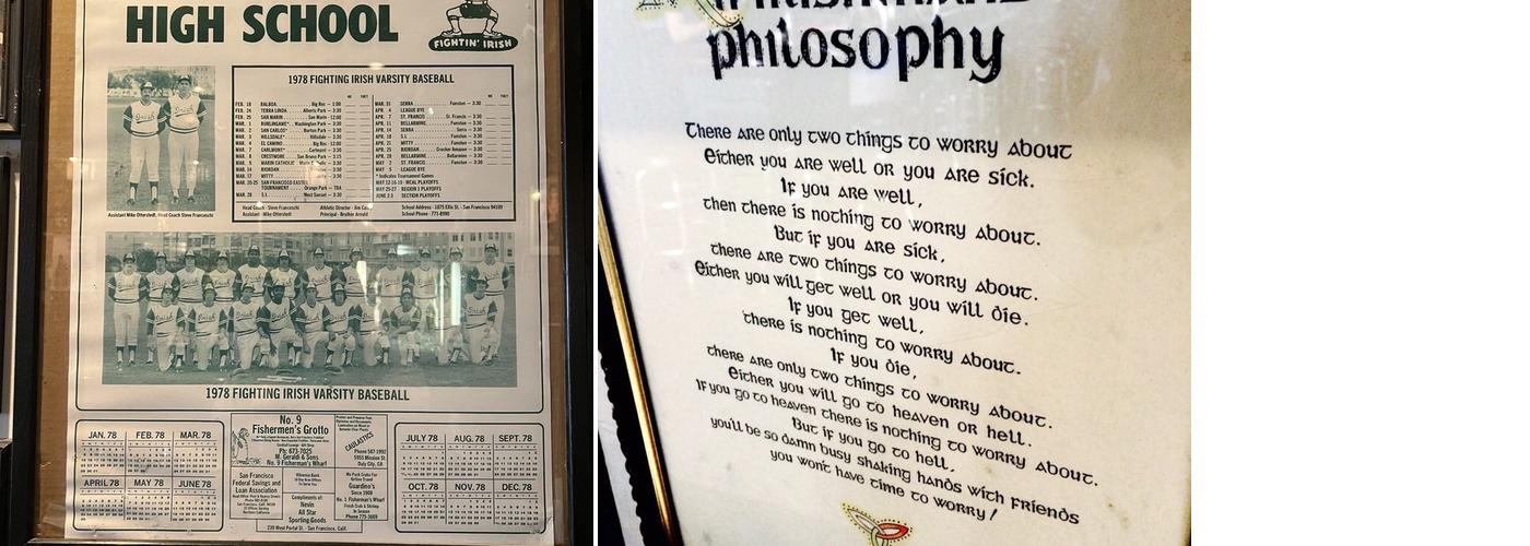 Greens Sports Bar Menu