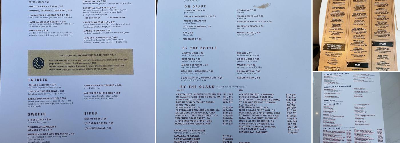 MURILO LOUNGE Menu