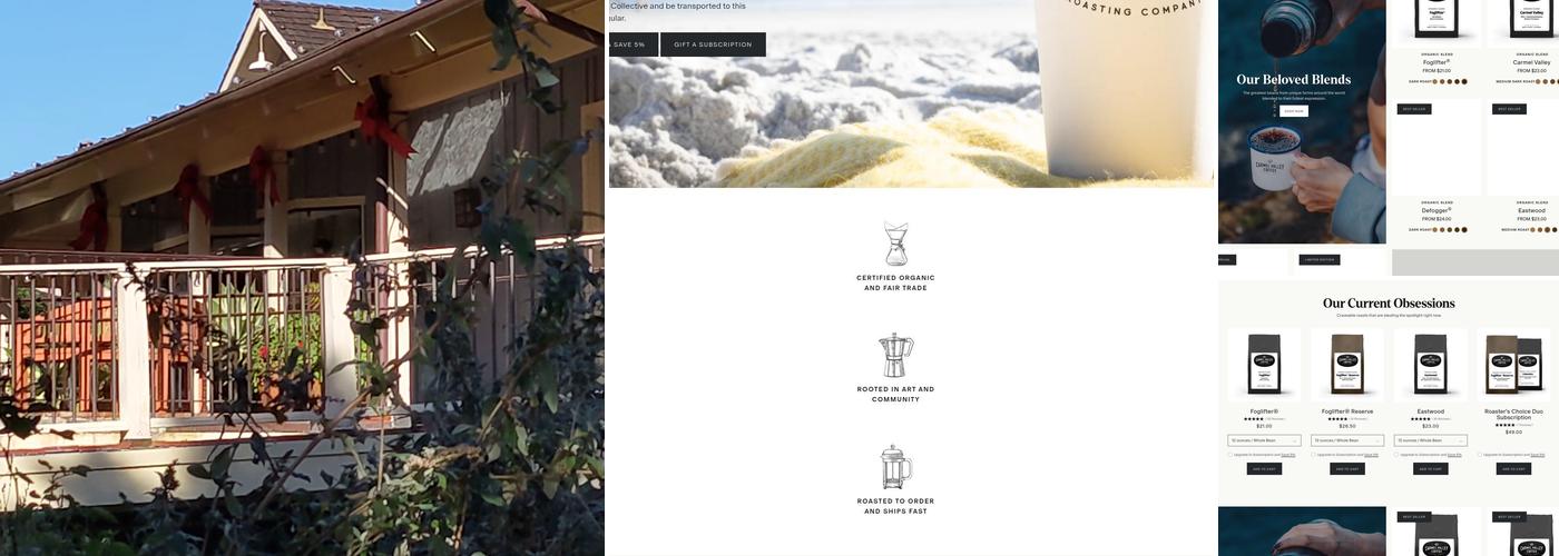 Carmel Valley Coffee Roasting-Barnyard Menu