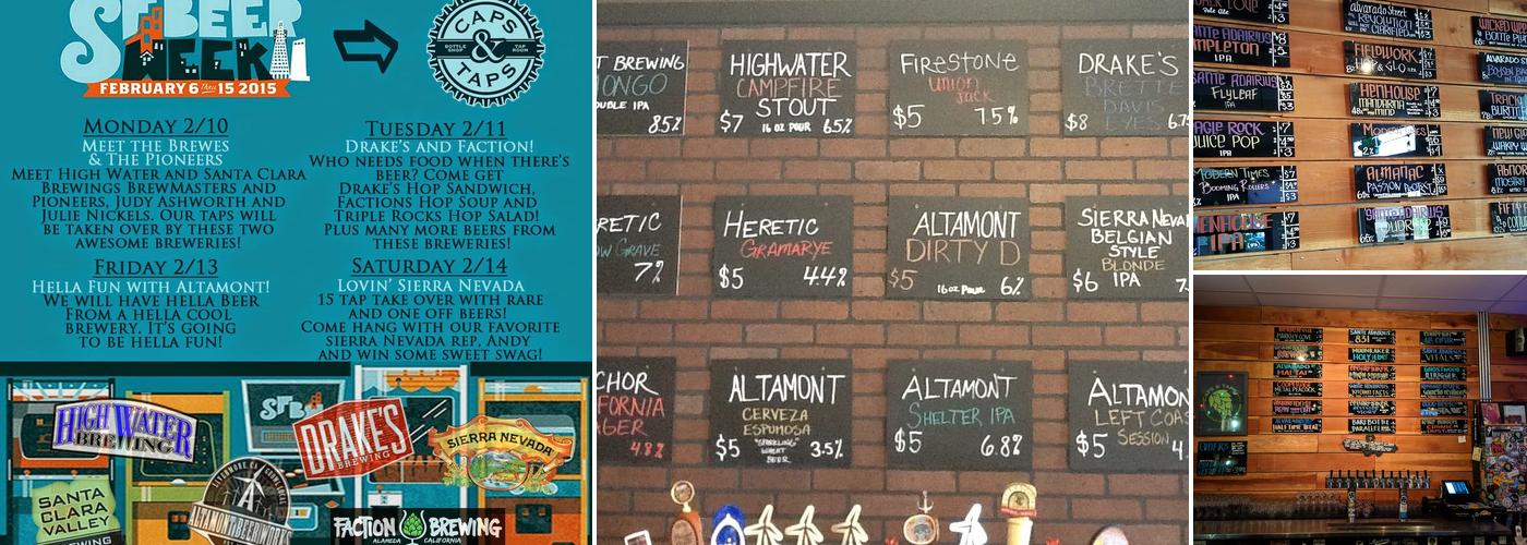 Caps & Taps Menu