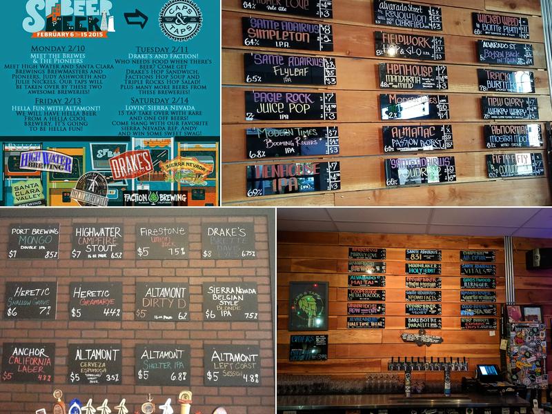 Caps & Taps Menu