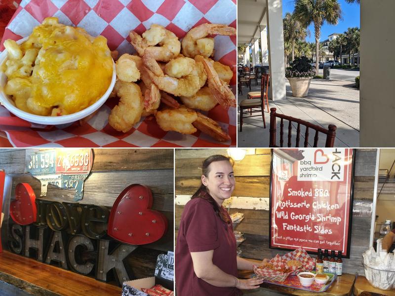 LOVE SHACK BBQ SHRIMP & YARD BIRD