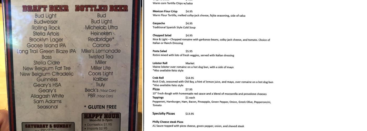 Dock Fore Menu