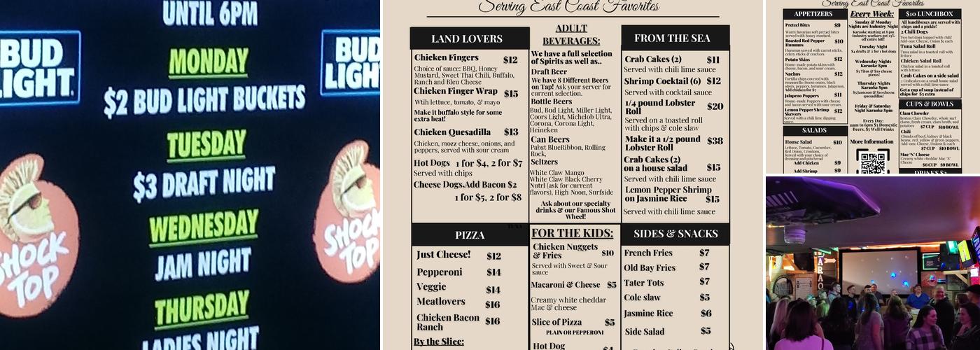Daniel Street Tavern Menu