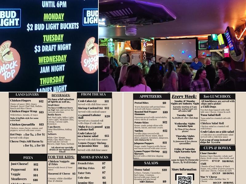 Daniel Street Tavern Menu