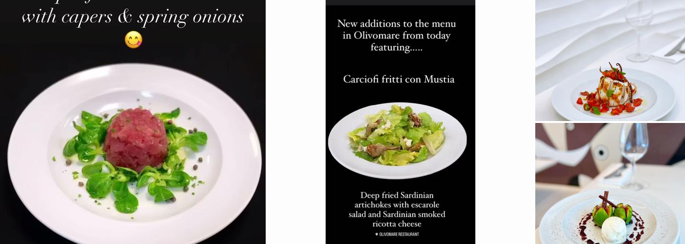 Olivomare Menu