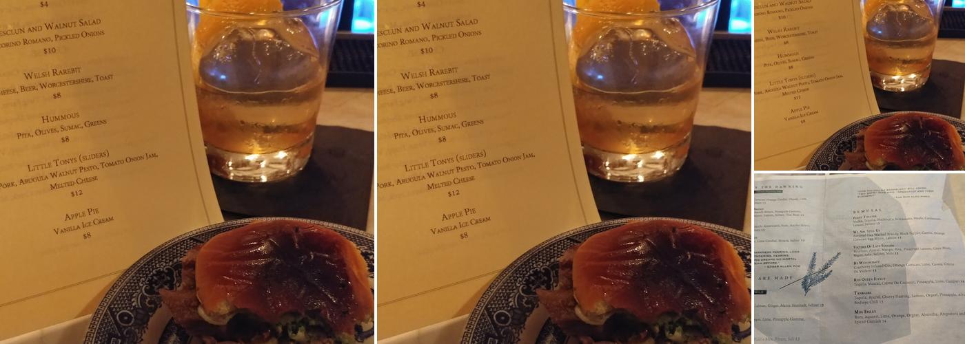 The Wallingford Dram Menu