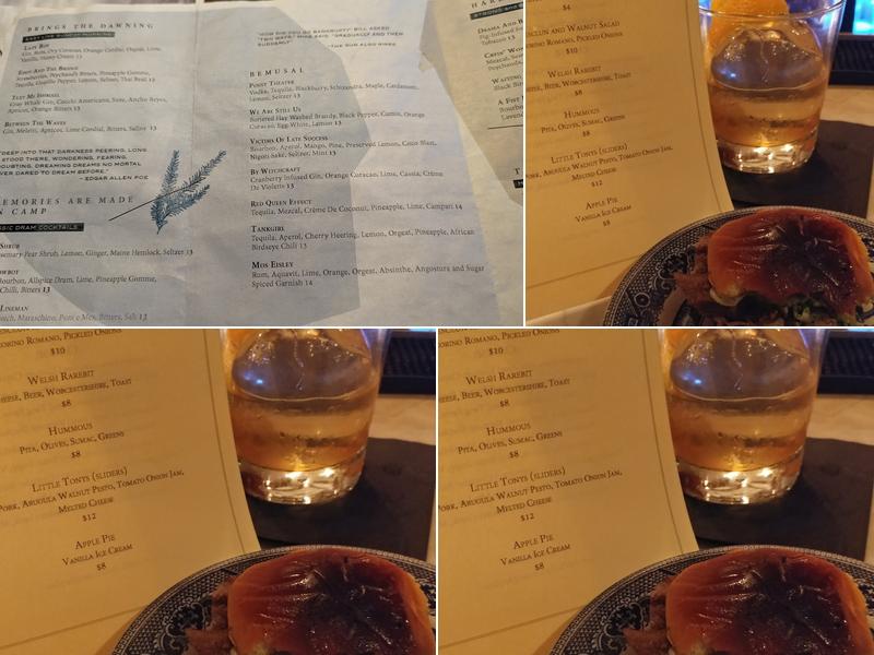 The Wallingford Dram Menu