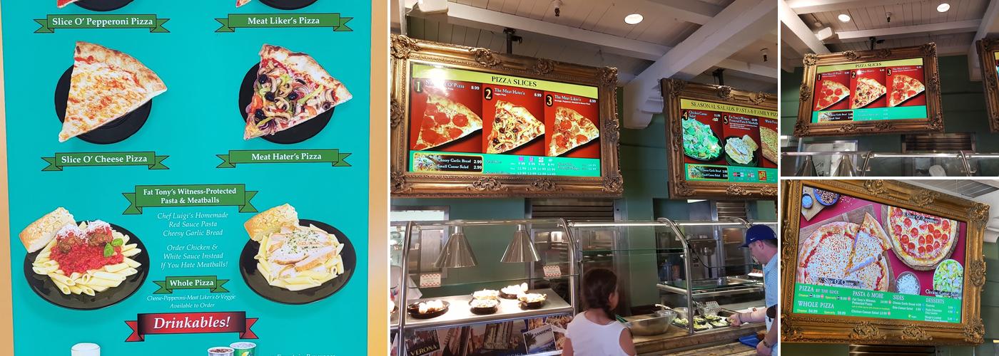 Luigi’s Pizza Menu