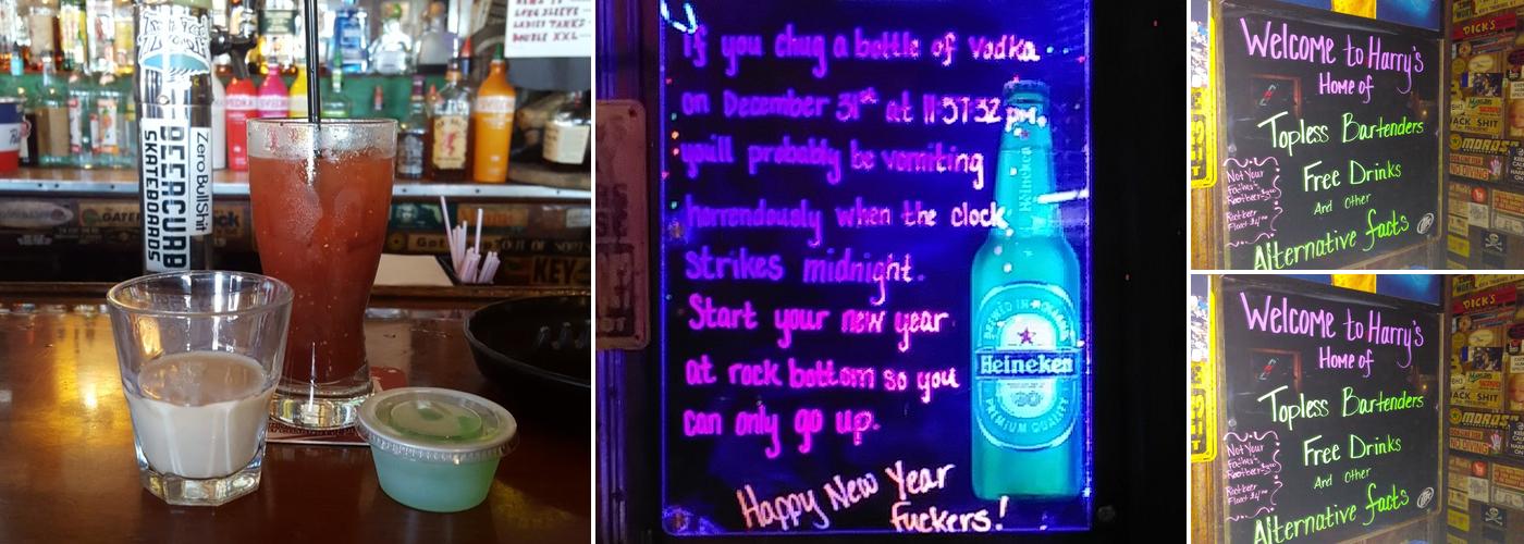 Harry's Banana Farm Menu