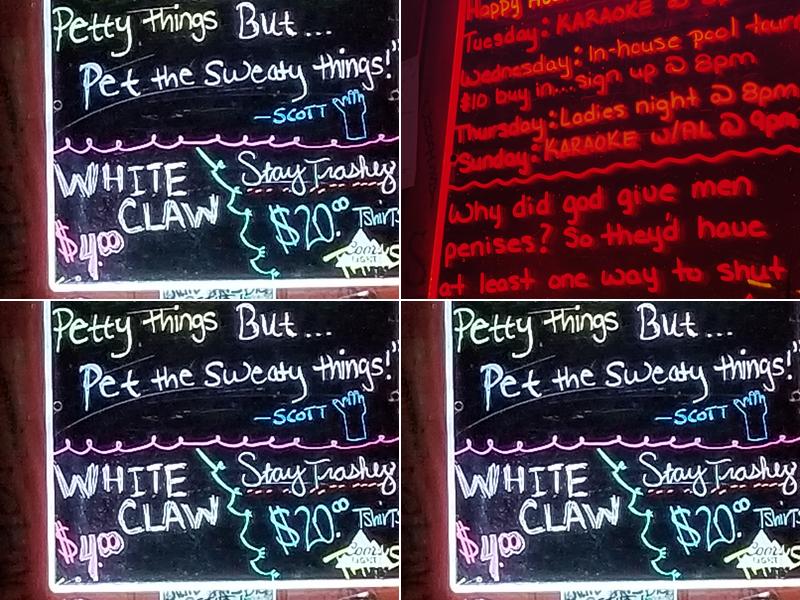 Inn Between Menu