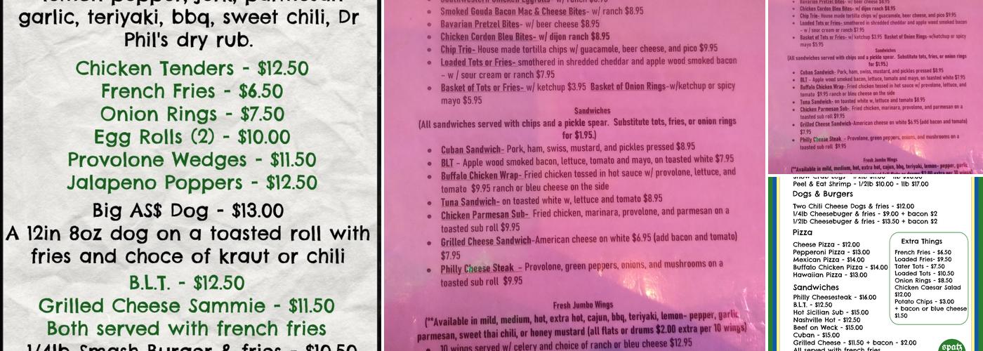 Spatz Menu