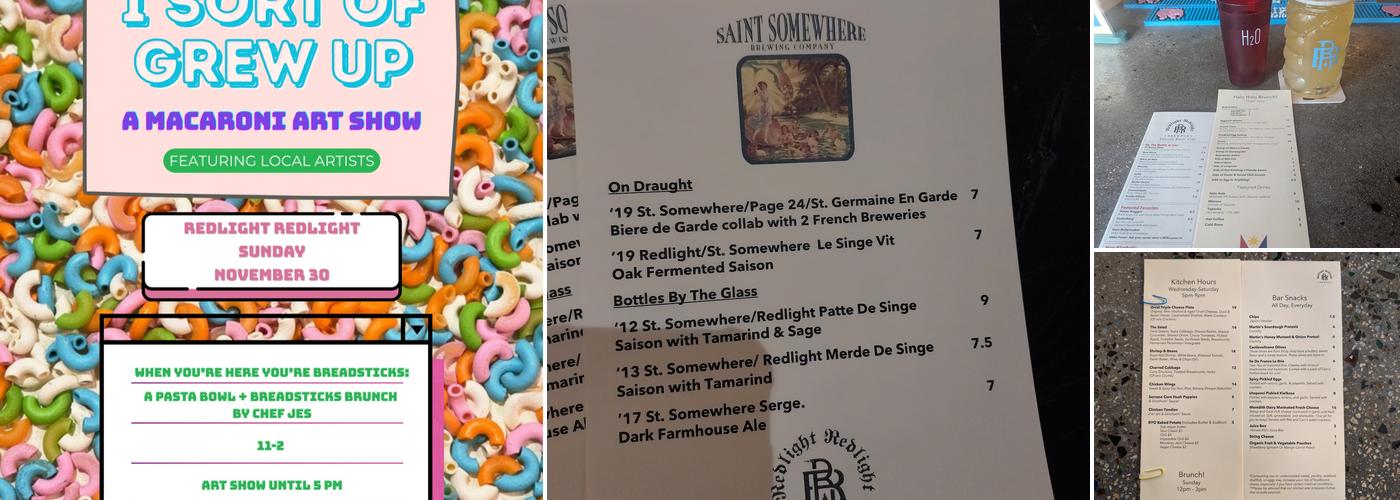 Redlight Redlight Menu