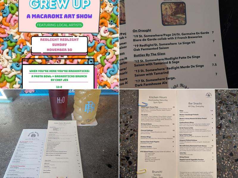 Redlight Redlight Menu