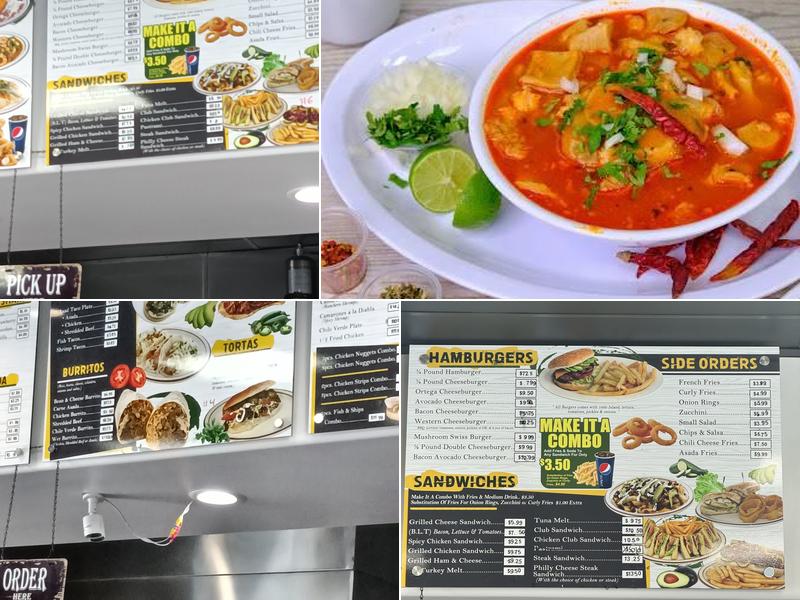 Chelo's Burgers Menu