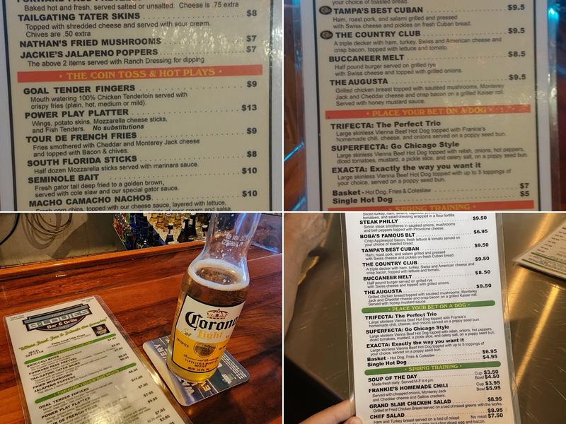 Bobalouie's Grille & Sports Garden Menu