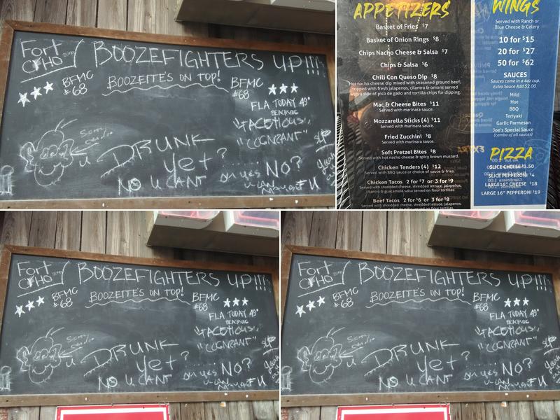 Beachside Tavern Menu