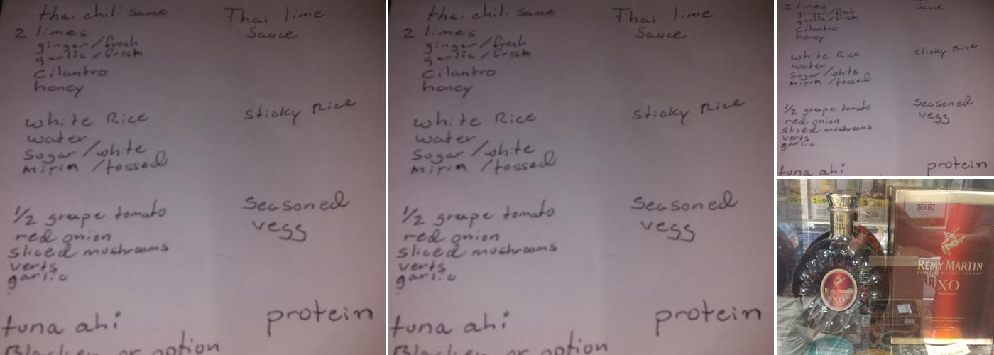 Golden Ox Liquor & Pub Menu