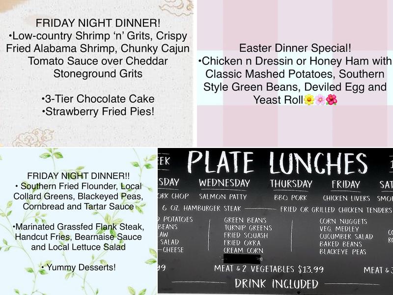 South Sauty Cafe & Grocery Menu