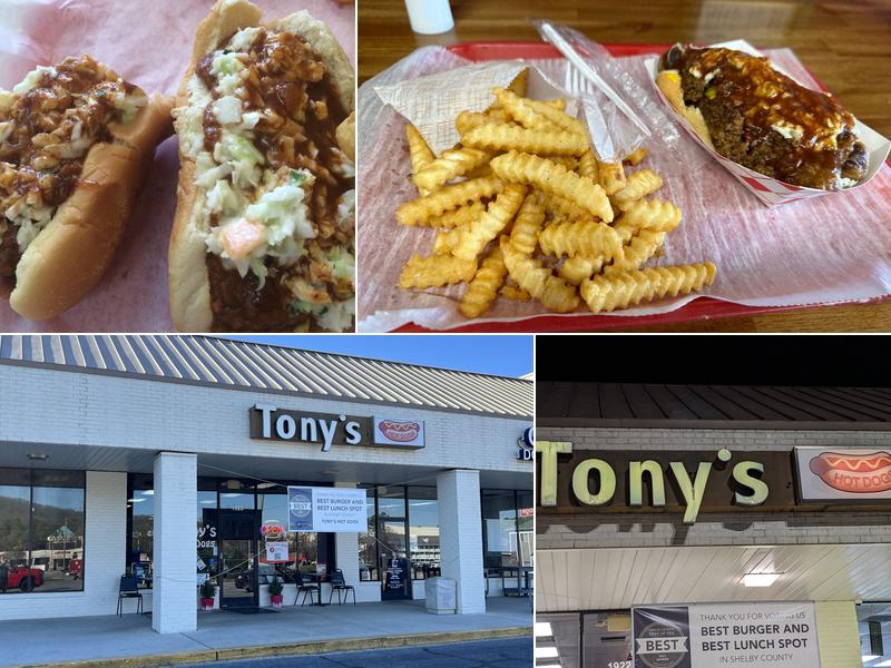Tony's Hot Dogs 1922 Montgomery Hwy, Birmingham