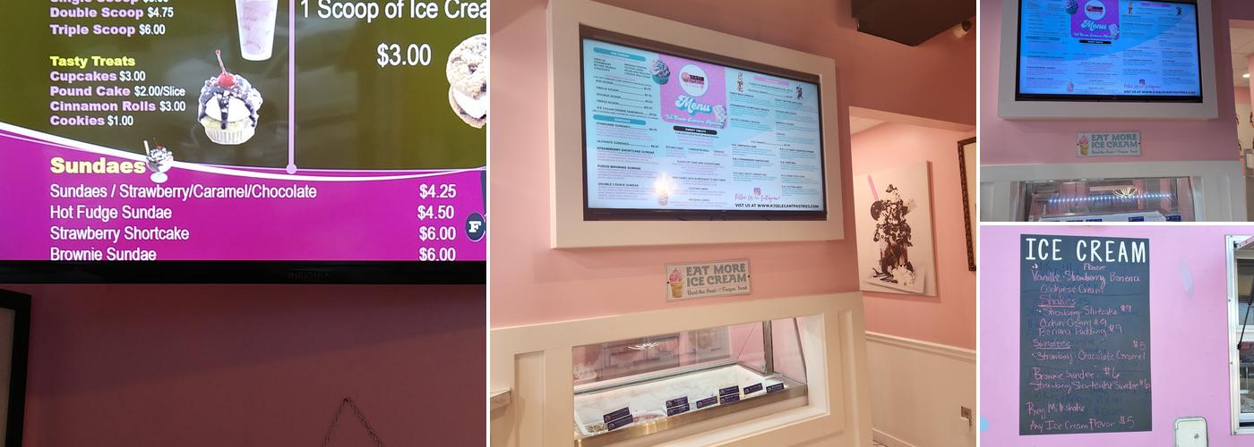 K & J's Elegant Pastries Menu