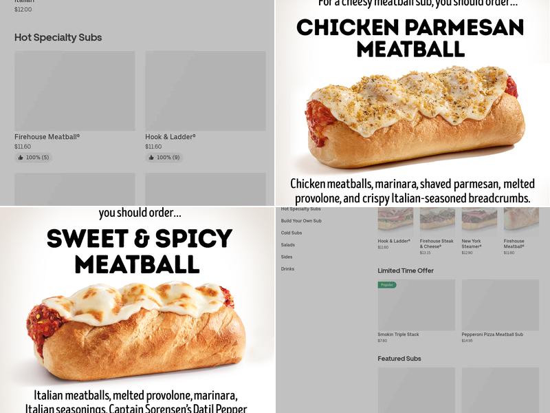 Firehouse Subs Lynn Haven Menu