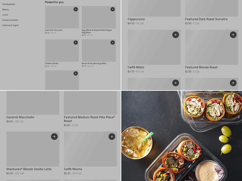 Starbucks Menu