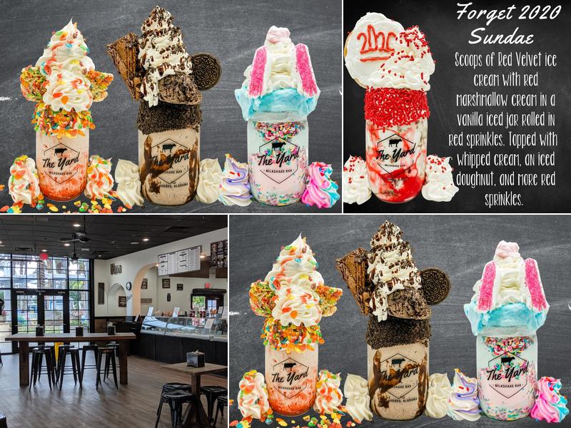 the yard milkshake bar