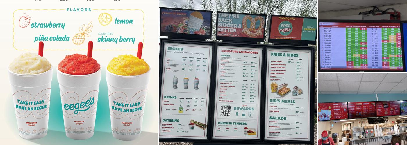 Eegee's Menu