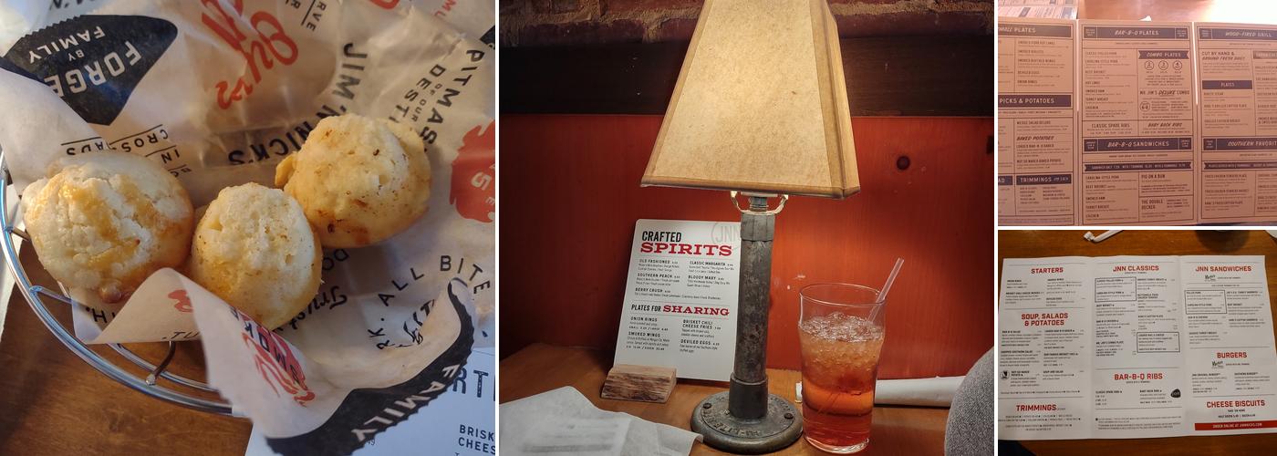 Jim 'N Nick's Bar-B-Q Menu